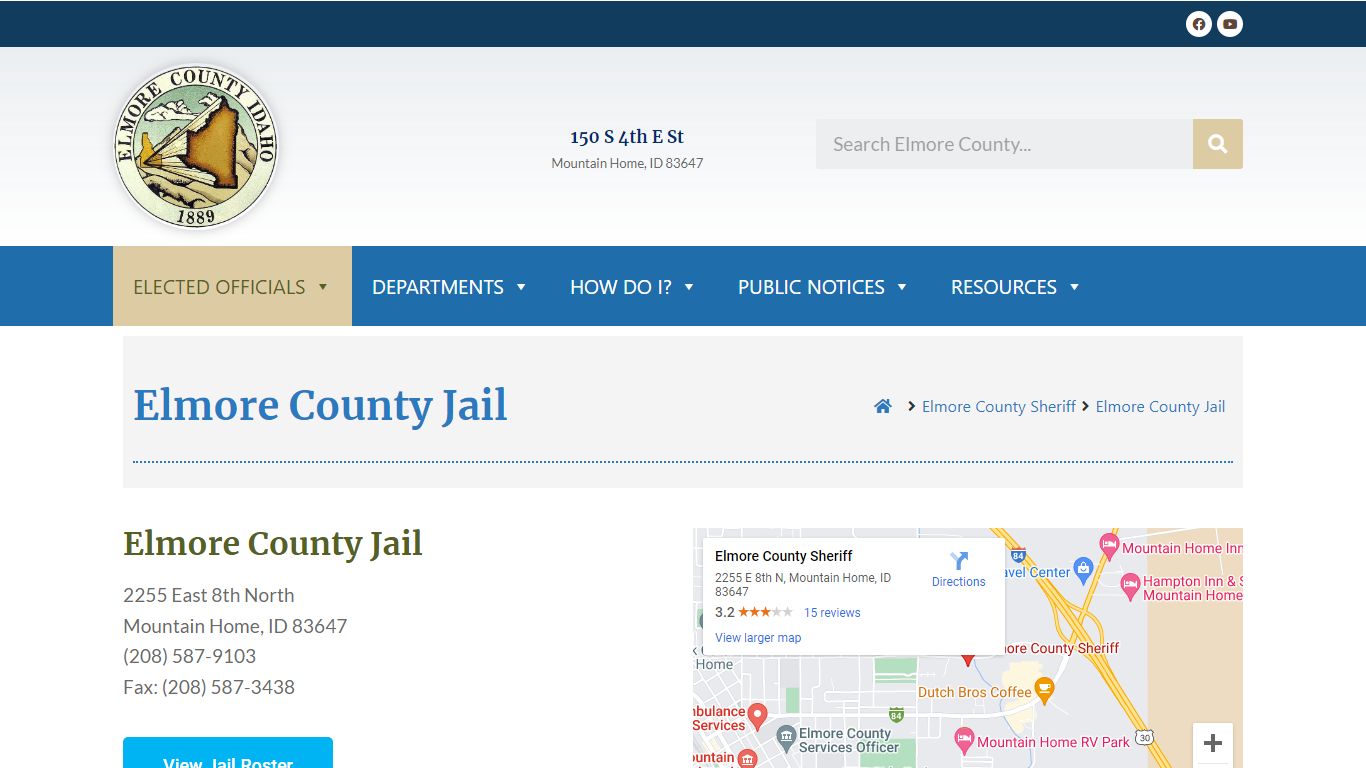 Elmore County Jail - Elmore County - Idaho